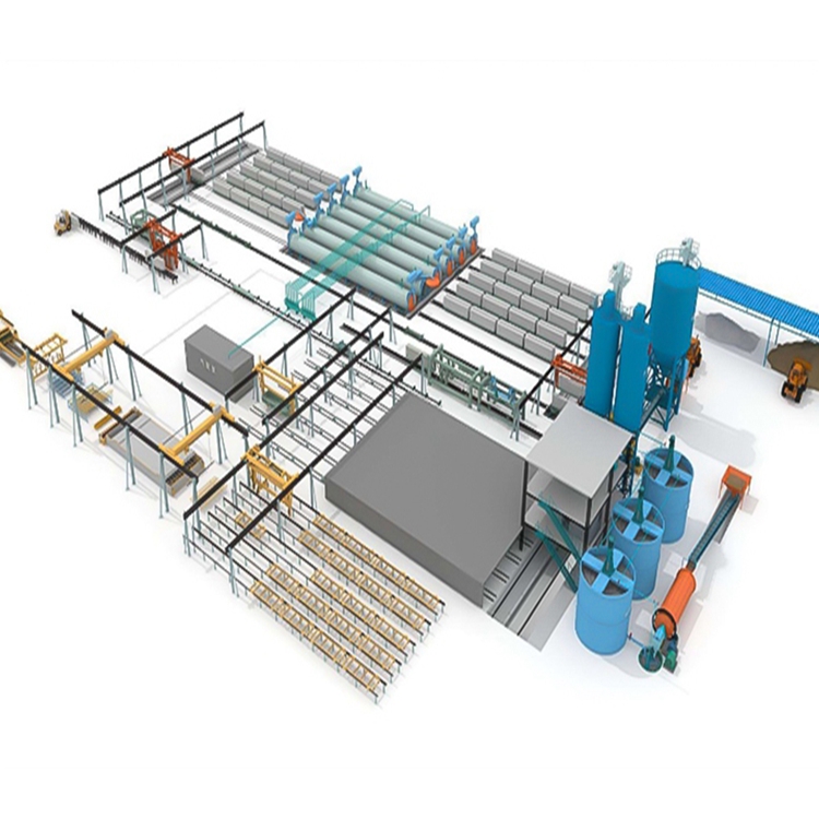 Autoclaved Aerated Concrete Block Production Line Aac Block Machine