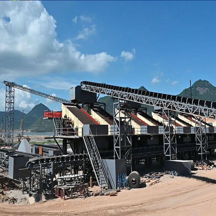 Mining Gold Ore Gravel Stone Vibrating Screen Machine Price in China quarry  mobile vibration screening sieve machine