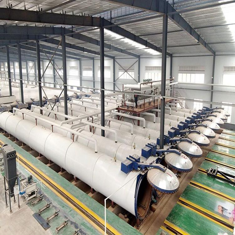 300,000 m³/Year 2025 Big Output Autoclave Aerated Concrete Brick Making Plant Aac Block Making Machine